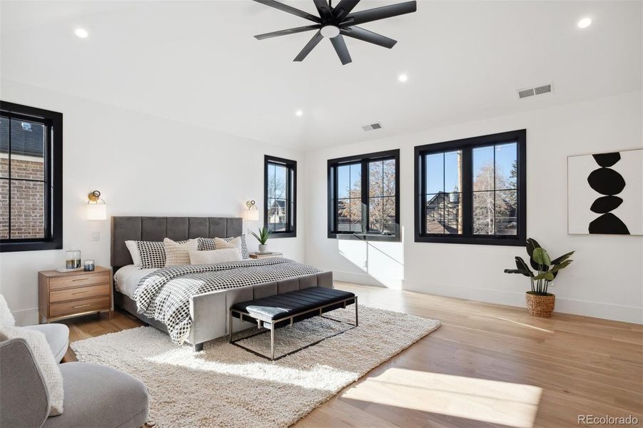 Furnished interior view inside a new home in , Denver (Image 18).