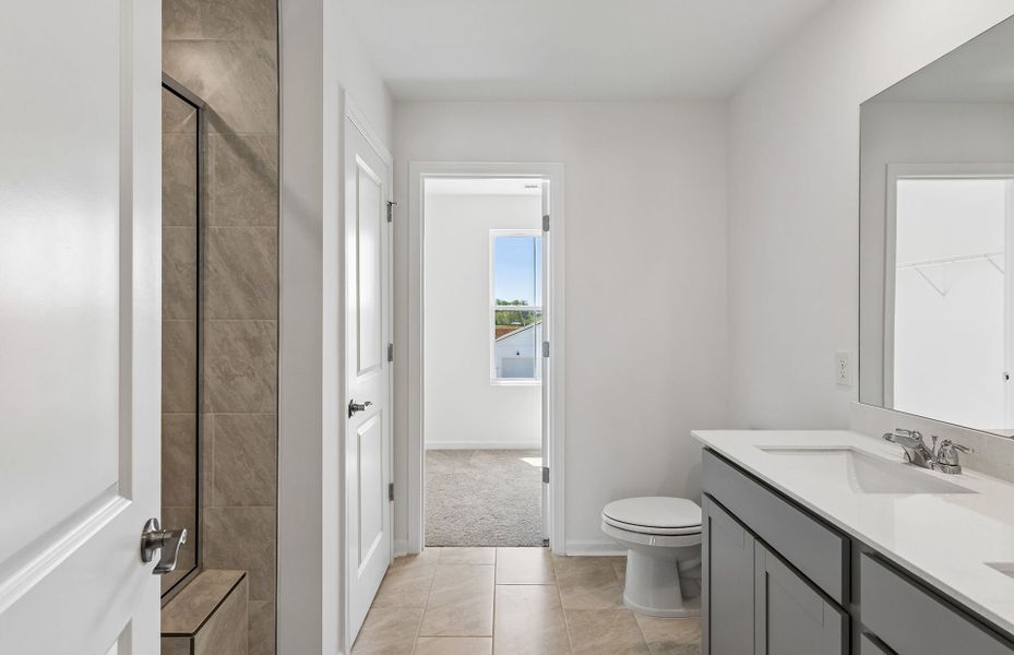 Furnished interior view inside a new home in Highlands of Carter's Station, Columbia (Image 8).