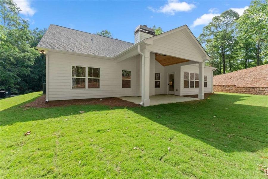 Exterior details and patio area of a home in , Maysville (Image 32).