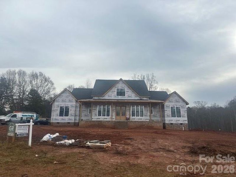 In-progress construction of a new home in , Gastonia, NC (Image 18).
