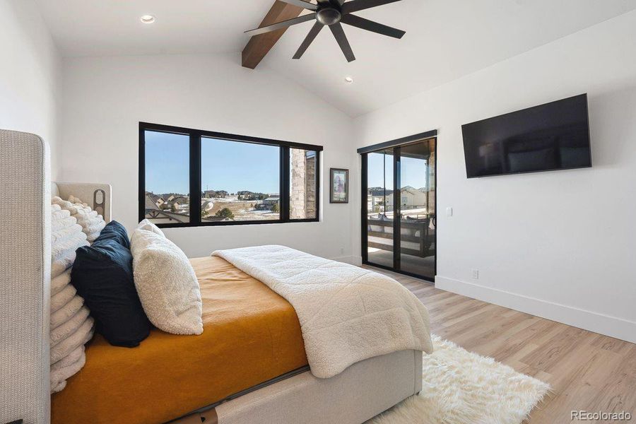 Furnished interior view inside a new home in , Colorado Springs (Image 17).