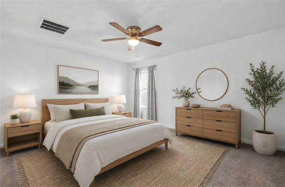 Furnished interior view inside a new home in Cascades, Davenport (Image 16).