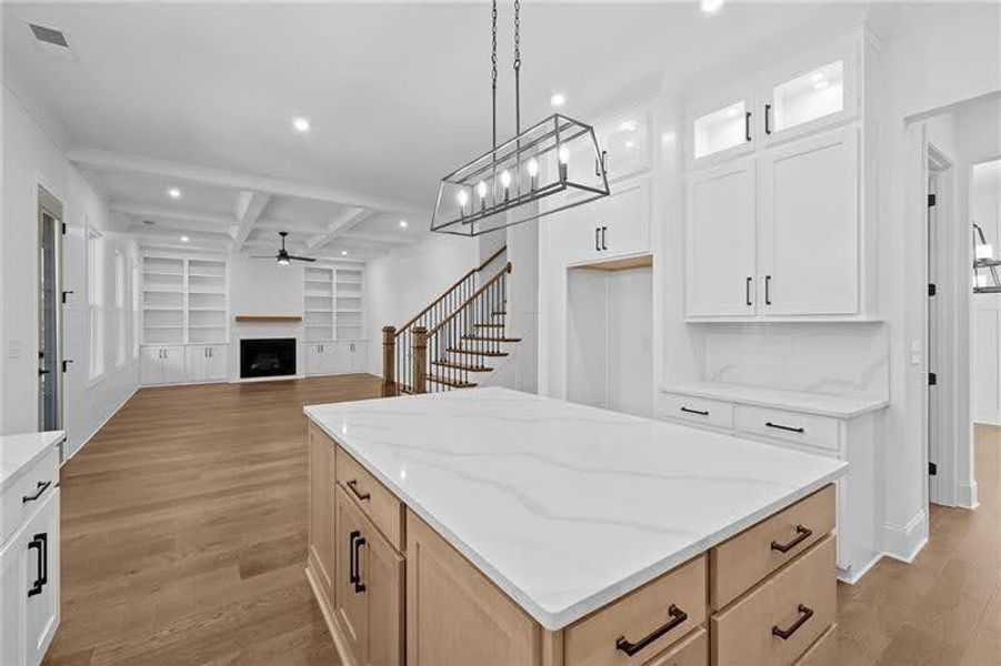 Furnished interior view inside a new home in Livingstone Park, Kennesaw (Image 7).