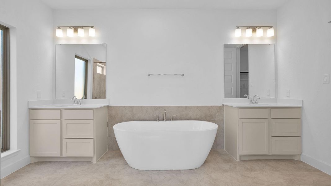 Furnished interior view inside a new home in Valencia 50', Manvel (Image 4). Furnished interior view inside a new home in Valencia 50', Manvel (Image 4).