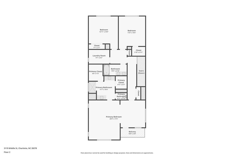 2D floor plan layout of this home in The River District Single Family Homes, Charlotte, NC (Image 5). 2D floor plan layout of this home in The River District Single Family Homes, Charlotte, NC (Image 5).