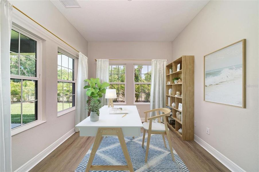 Furnished interior view inside a new home in Crestwood Estates, Valrico (Image 11).