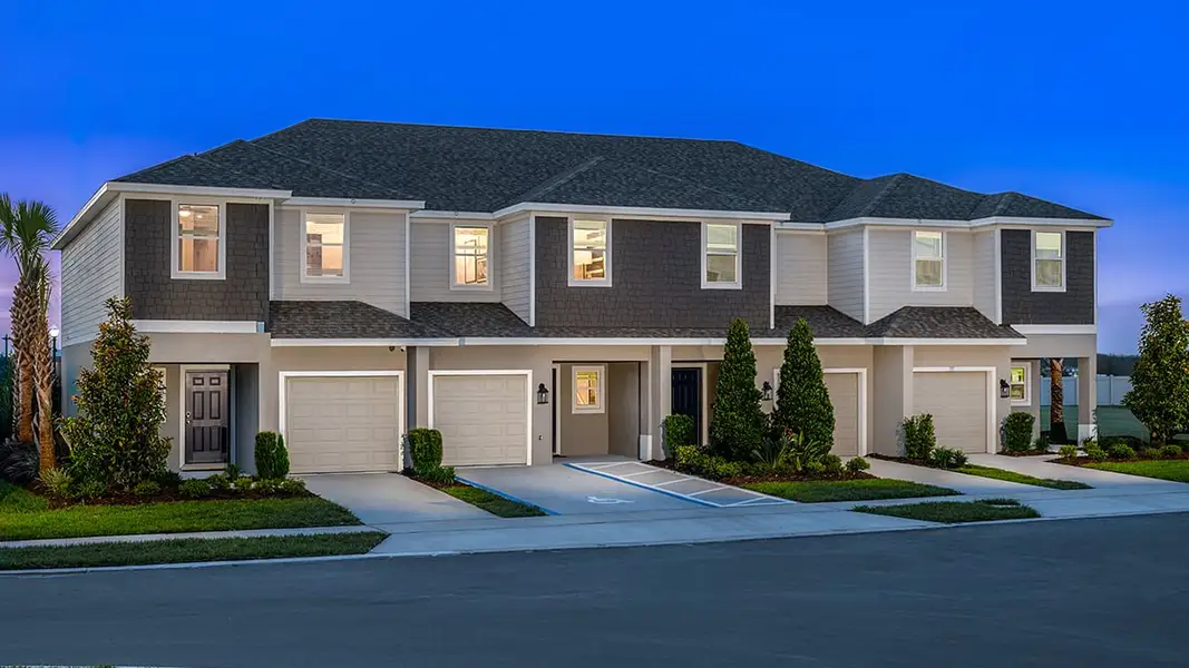 Representative exterior photo of a completed home built from the Jacaranda by Taylor Morrison in Southloch, Mount Dora, FL (Image 2). Representative exterior photo of a completed home built from the Jacaranda by Taylor Morrison in Southloch, Mount Dora, FL (Image 2).