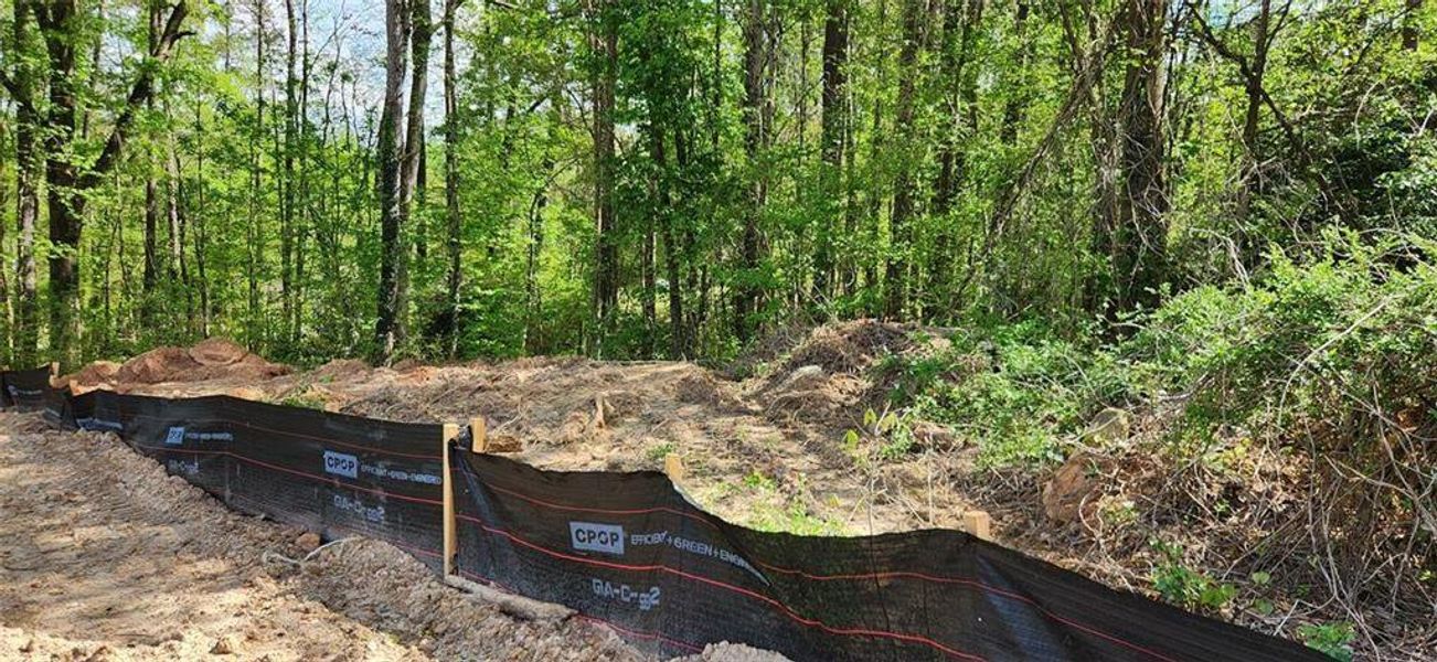 Site preparation for new homesites in , Atlanta (Image 6). Site preparation for new homesites in , Atlanta (Image 6).
