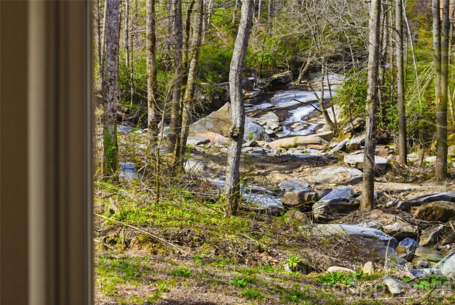 Incredible waterfall view Incredible waterfall view