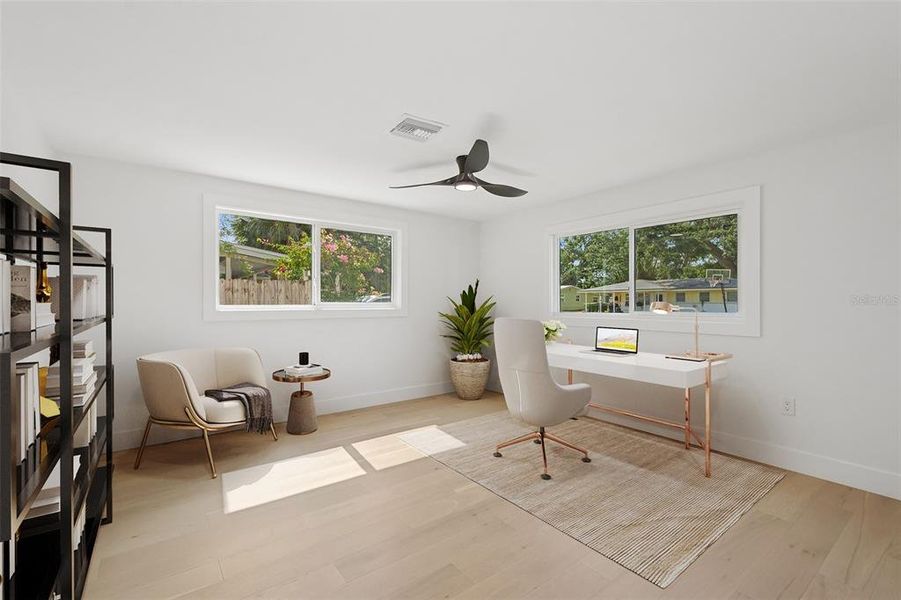 Furnished interior view inside a new home in , Sarasota (Image 22).