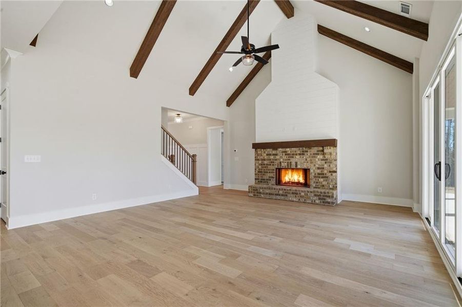 Spacious, unfurnished interior of a new home in , Canton (Image 35).