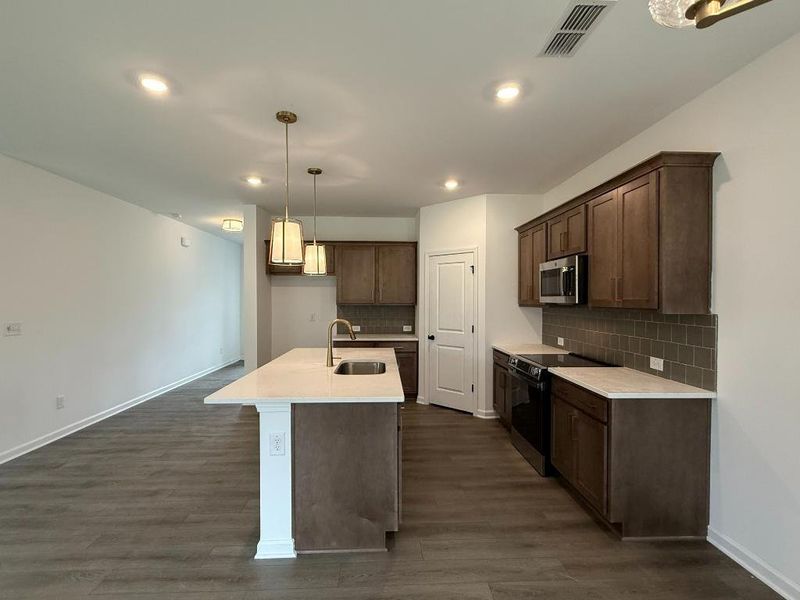 Furnished interior view inside a new home in Langston Reserve, Cartersville (Image 10). Furnished interior view inside a new home in Langston Reserve, Cartersville (Image 10).