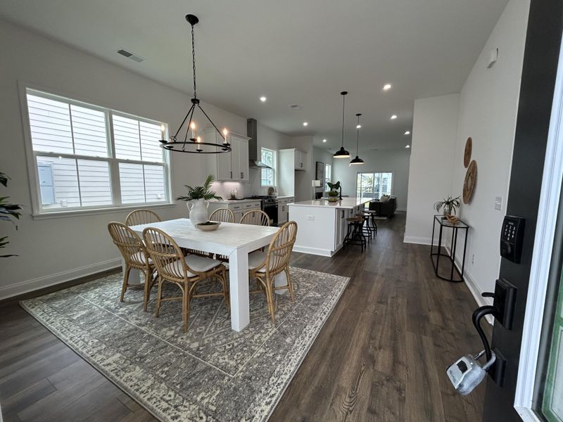 Furnished interior view inside a new home in , Summerville (Image 3).