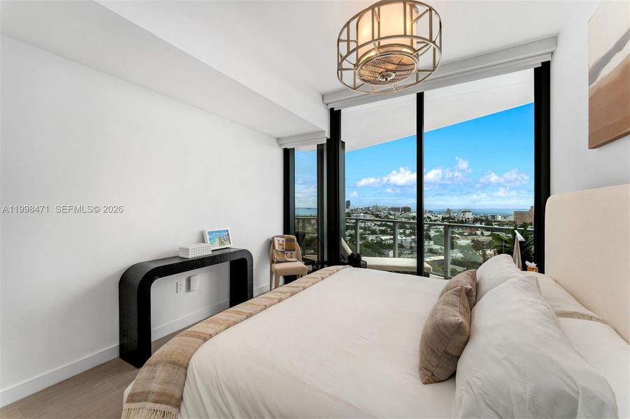 Furnished interior view inside a new home in , Miami Beach (Image 24).