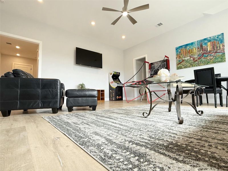 Furnished interior view inside a new home in , Jonestown (Image 24).