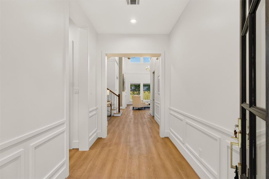 Step inside to abundant natural light, and elegant architectural details that immediately showcase the home's timeless design. Step inside to abundant natural light, and elegant architectural details that immediately showcase the home's timeless design.