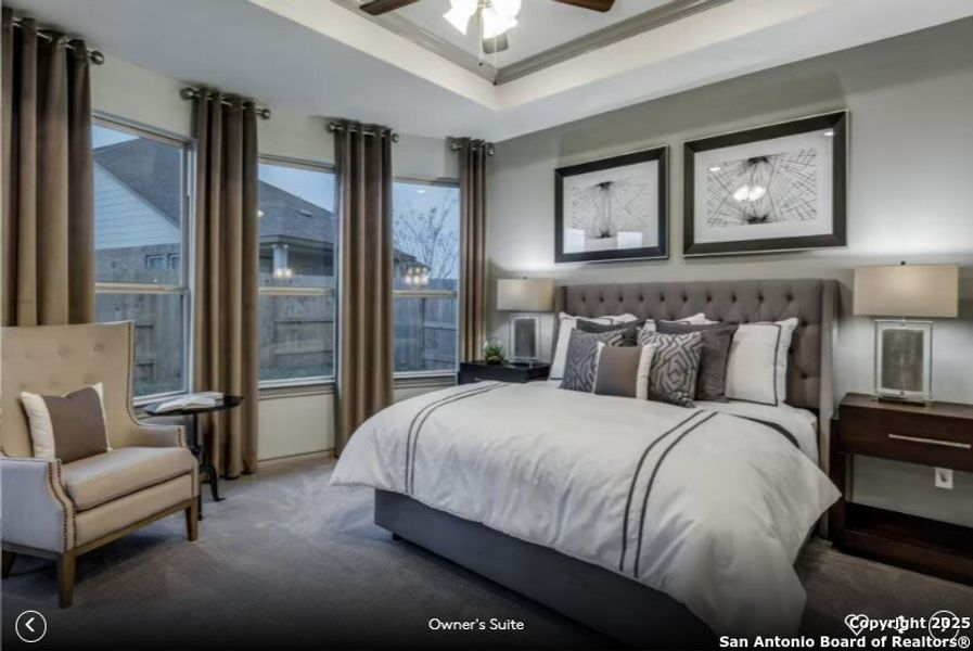 Furnished interior view inside a new home in , San Marcos (Image 8).