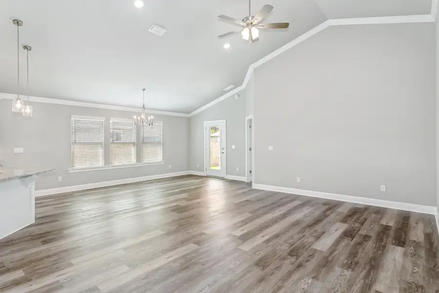 Representative unfurnished interior of a home built from the The Carlos by Herbst Homes in Buckeyes Landing, Navarre (Image 121). Representative unfurnished interior of a home built from the The Carlos by Herbst Homes in Buckeyes Landing, Navarre (Image 121).