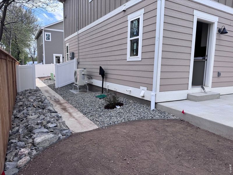 Exterior details and patio area of a home in , Loveland (Image 14).