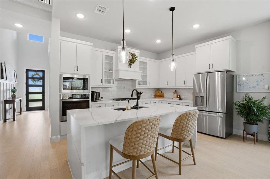 Furnished interior view inside a new home in , Rowlett (Image 11).
