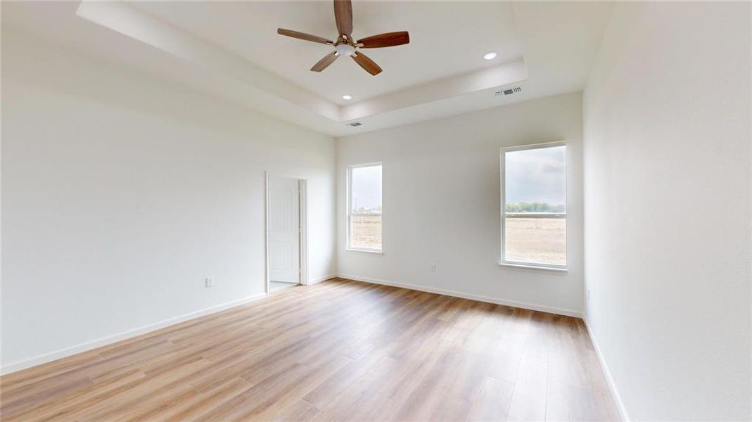Spacious, unfurnished interior of a new home in , Point (Image 29).