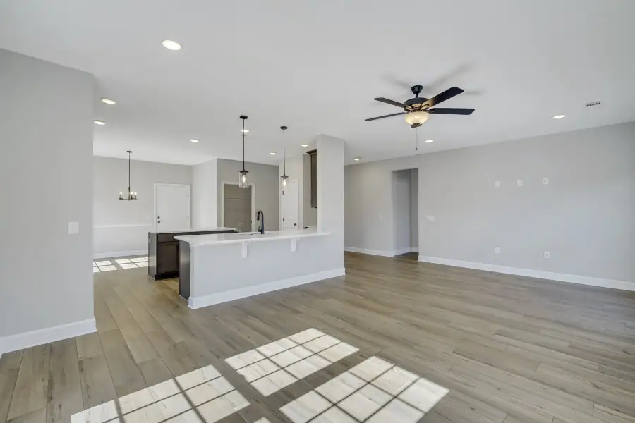Fripp – Open Living Room and Kitchen Fripp – Open Living Room and Kitchen