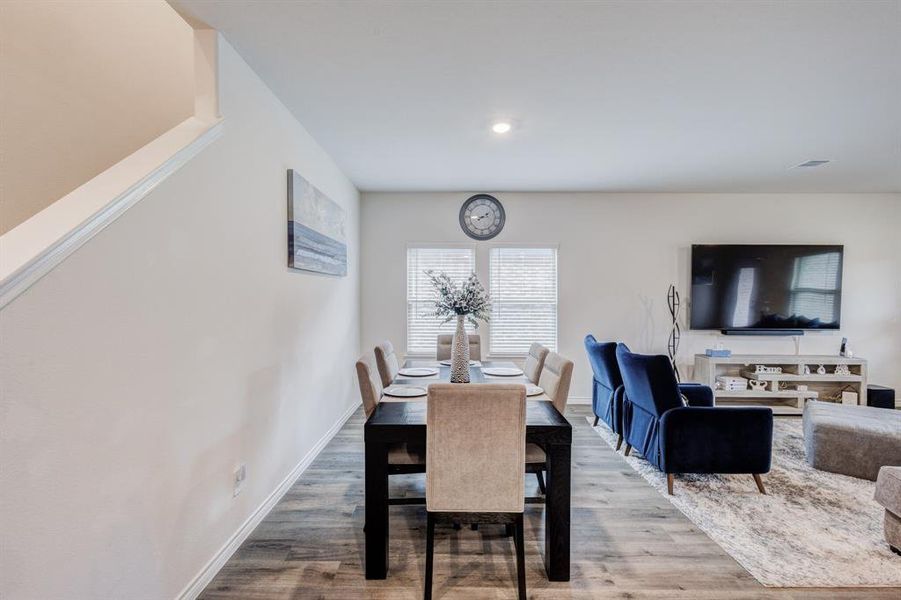 Furnished interior view inside a new home in , Aubrey (Image 16). Furnished interior view inside a new home in , Aubrey (Image 16).