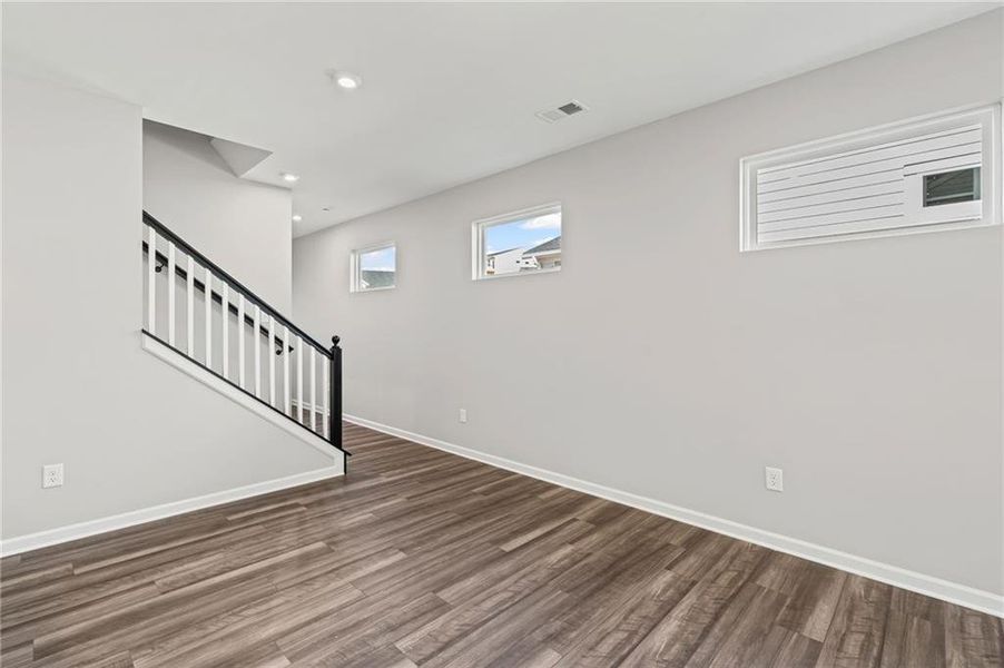 Spacious, unfurnished interior of a new home in Villas at Gold Creek, Dawsonville (Image 27). Spacious, unfurnished interior of a new home in Villas at Gold Creek, Dawsonville (Image 27).