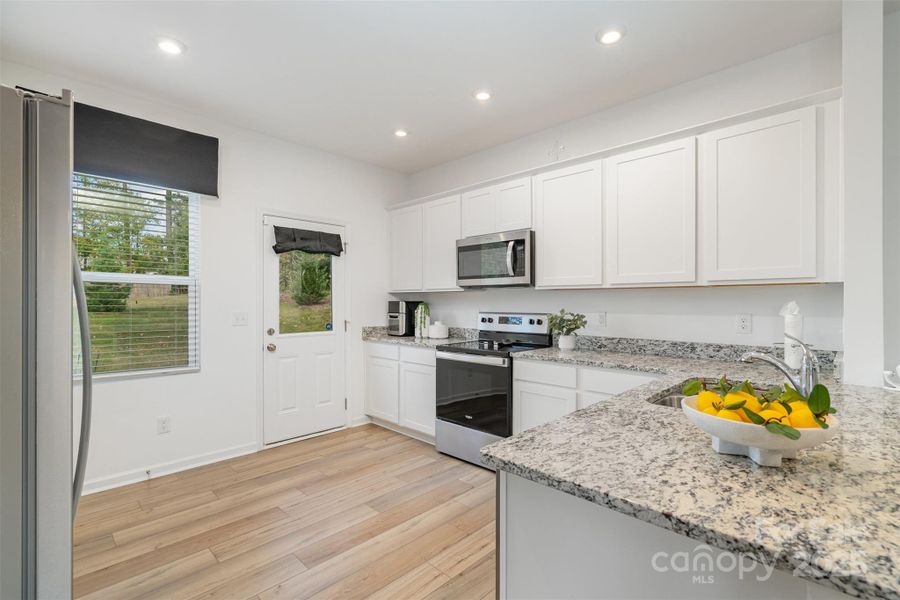 Furnished interior view inside a new home in Element Park, Charlotte (Image 8). Furnished interior view inside a new home in Element Park, Charlotte (Image 8).