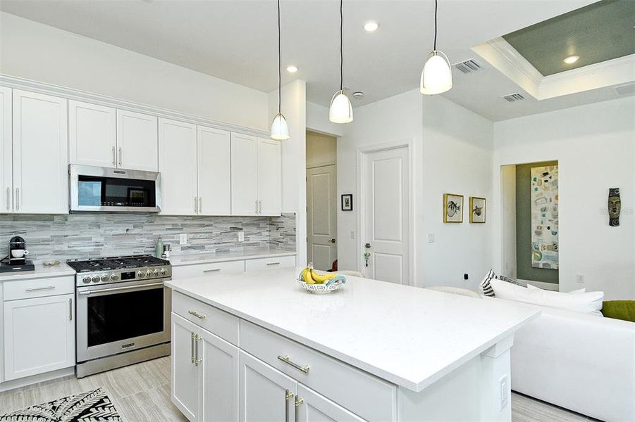Furnished interior view inside a new home in , Nokomis (Image 11).