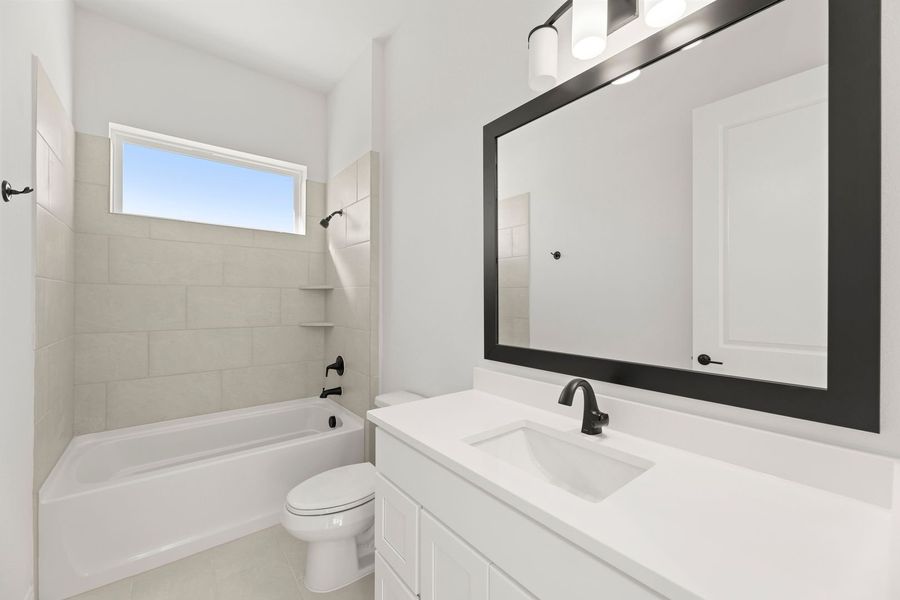 Furnished interior view inside a new home in Devonshire, Forney (Image 14).