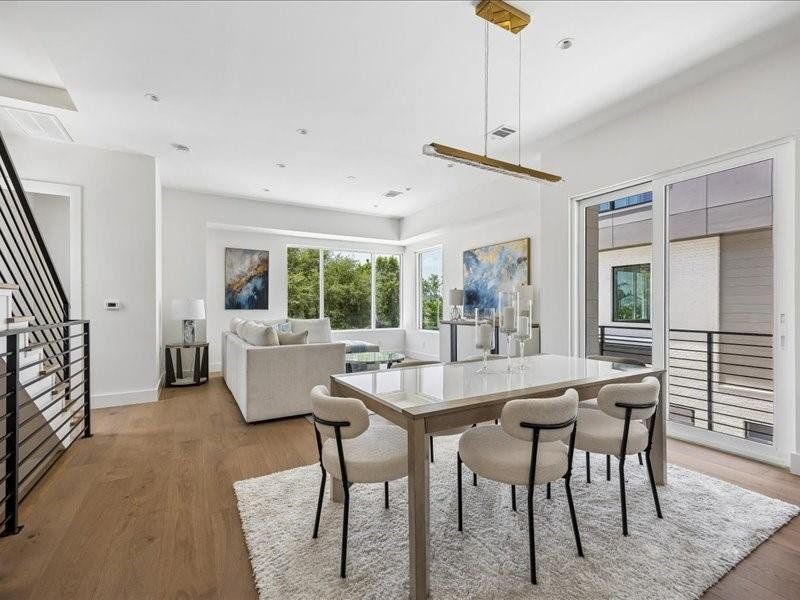 Furnished interior view inside a new home in , Houston (Image 7).