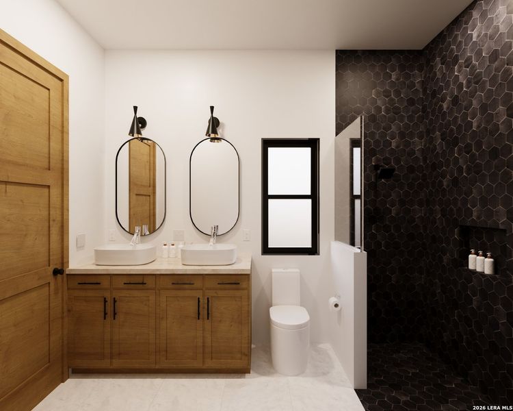 Furnished interior view inside a new home in , San Antonio (Image 2). Furnished interior view inside a new home in , San Antonio (Image 2).