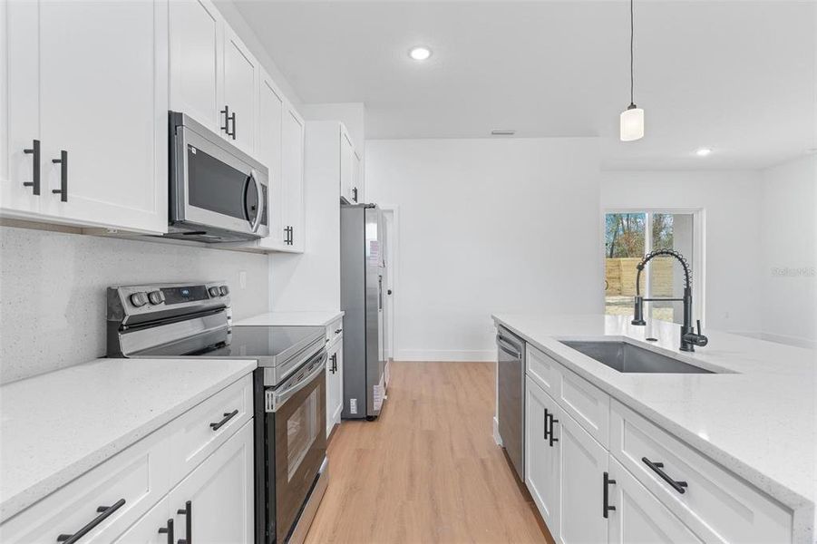 Furnished interior view inside a new home in , Ocala (Image 8). Furnished interior view inside a new home in , Ocala (Image 8).