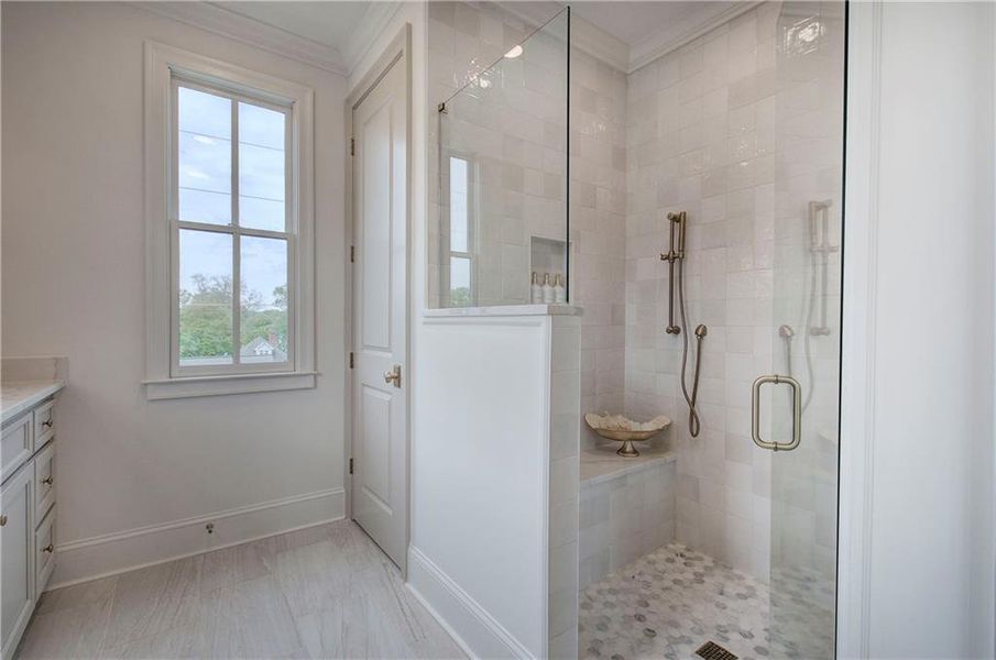 Furnished interior view inside a new home in , Cartersville (Image 11).