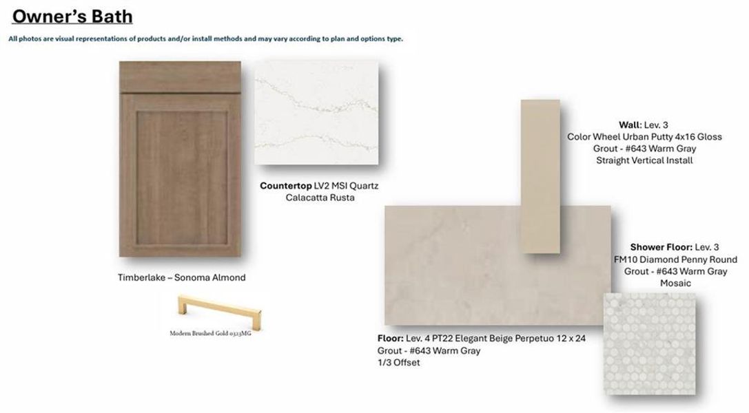 Sample of building materials used in homes in Waterhaven, Cumming (Image 26).