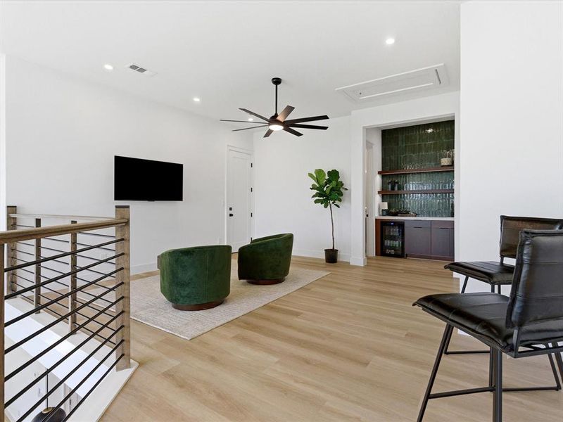 Furnished interior view inside a new home in , Dallas (Image 17).