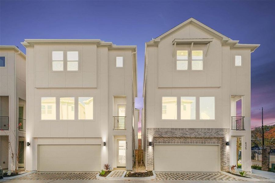 Front exterior of a new home in , Houston, TX, highlighting curb appeal (Image 2). Front exterior of a new home in , Houston, TX, highlighting curb appeal (Image 2).