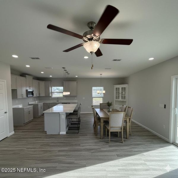 Furnished interior view inside a new home in , Jacksonville (Image 4).