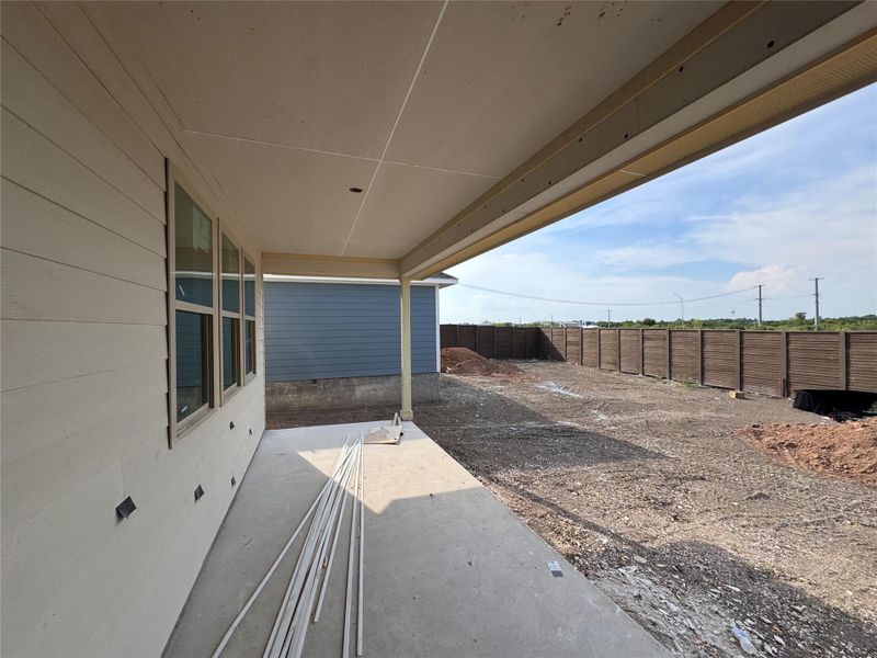 In-progress construction of a new home in Willow Springs, Buda, TX (Image 7).