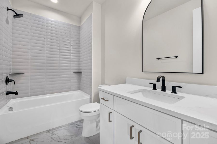 Furnished interior view inside a new home in , Charlotte (Image 8).