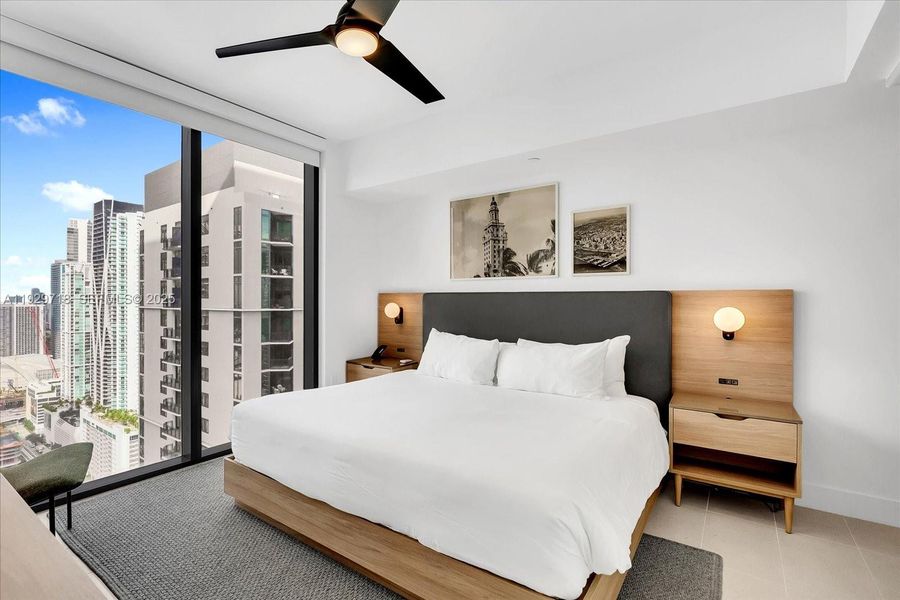 Furnished interior view inside a new home in , Miami (Image 7).