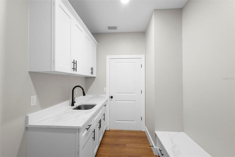 Furnished interior view inside a new home in , Eustis (Image 16).