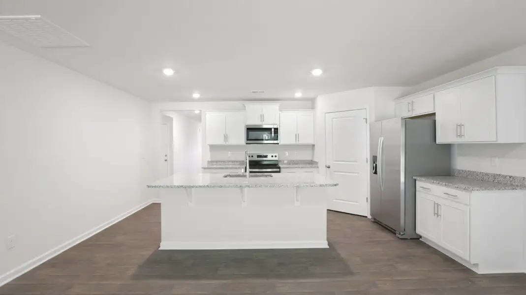 Furnished interior view inside a new home in Rydele Heights - Express, Asheville (Image 5).