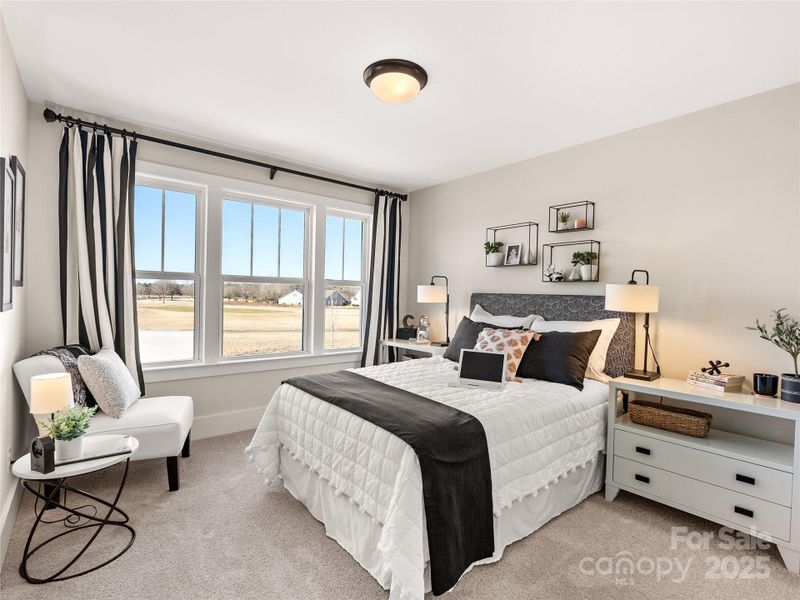 Furnished interior view inside a new home in Stonebridge Fairways, Monroe (Image 26).