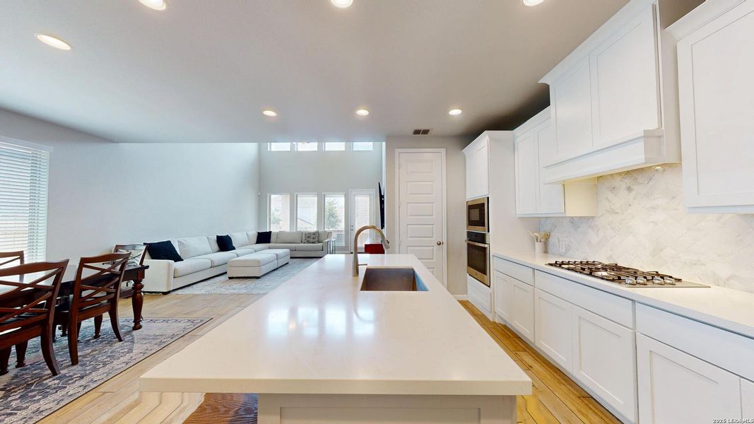 Furnished interior view inside a new home in Bison Ridge, San Antonio (Image 28).