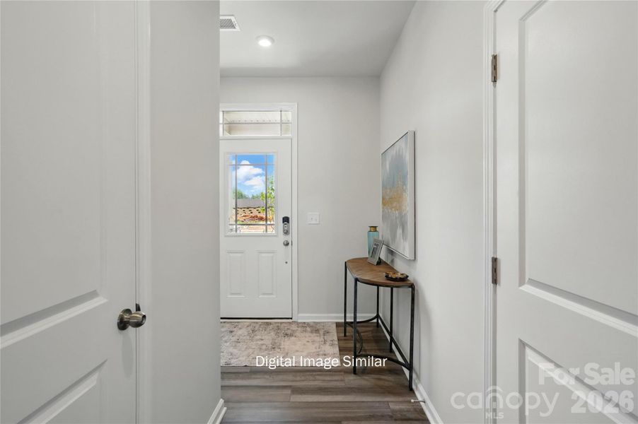 Furnished interior view inside a new home in Bailey Run, Charlotte (Image 4).