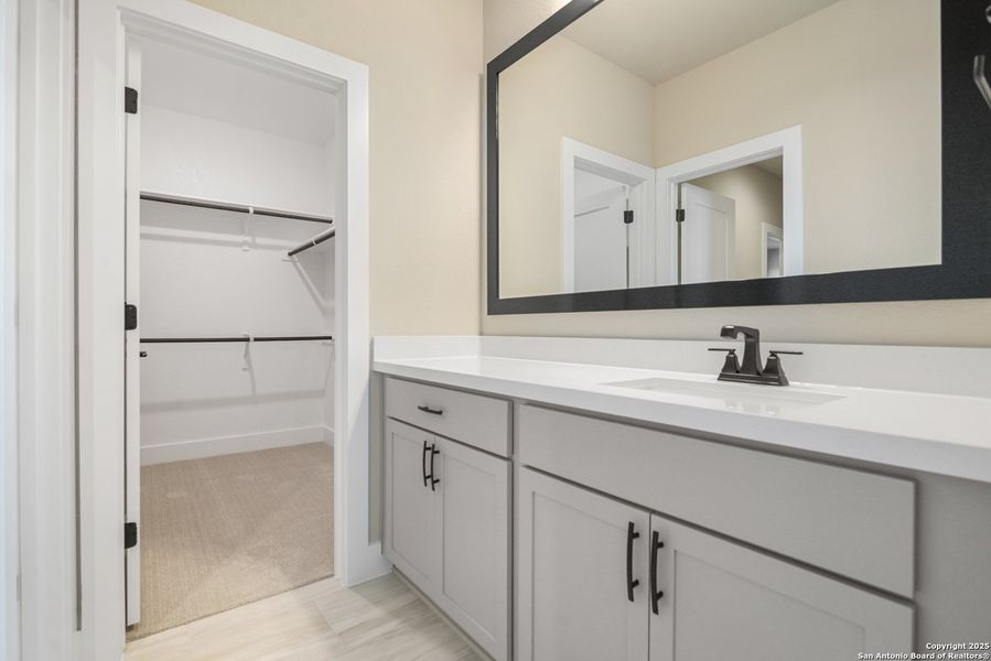 Furnished interior view inside a new home in Esperanza - 70', Boerne (Image 9). Furnished interior view inside a new home in Esperanza - 70', Boerne (Image 9).