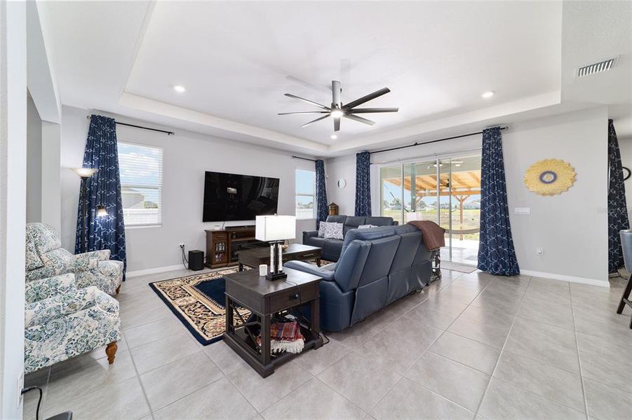 Furnished interior view inside a new home in Brookhaven, Ocala (Image 48).