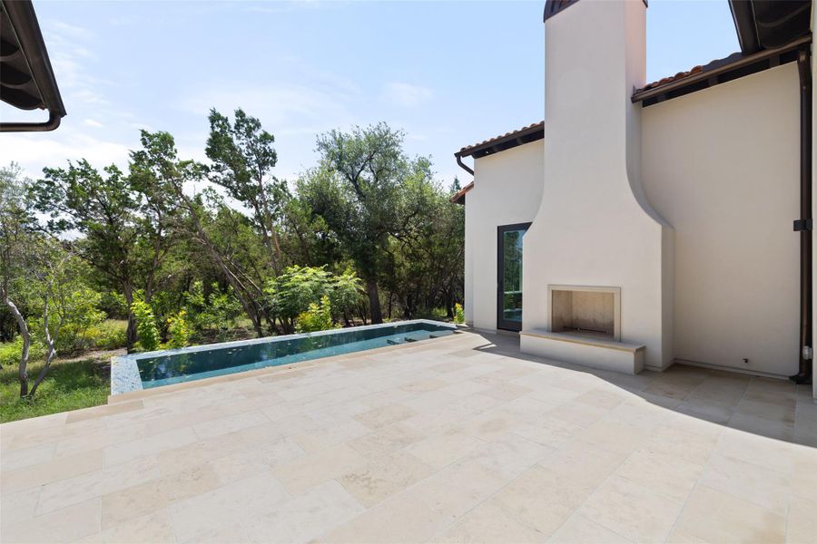 Front exterior of a new home in Amarra Villas, Austin, TX, highlighting curb appeal (Image 22). Front exterior of a new home in Amarra Villas, Austin, TX, highlighting curb appeal (Image 22).